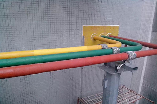 铜管母线的安装工艺流程图片